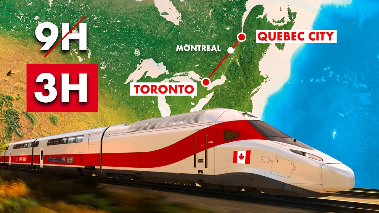 La Première Ligne TGV du Canada est sur les Rails