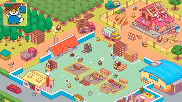 Lumbercat: Cute Idle Tycoon Gameplay (Android, iOS)