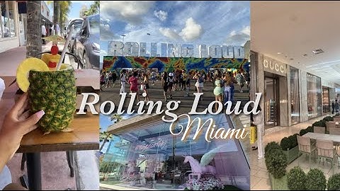 Rolling Loud Miami 2022 Vlog 🌴 + Shopping, New Restaurants, Etc.