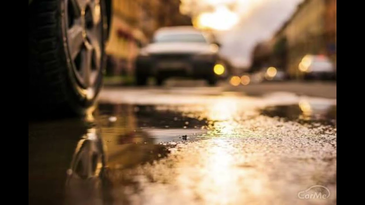 【ASMR】雨の夜の車通り｜Rainy Night Road Sounds