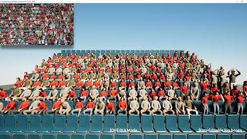 Technical Demo SVT 1 - AI Based Crowd Behaviour Analysis