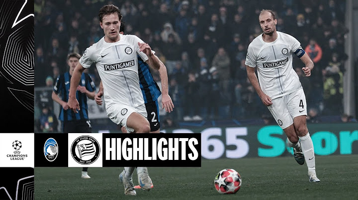 HIGHLIGHTS | Atalanta Bergamo vs. SK Sturm Graz | UEFA Champions League