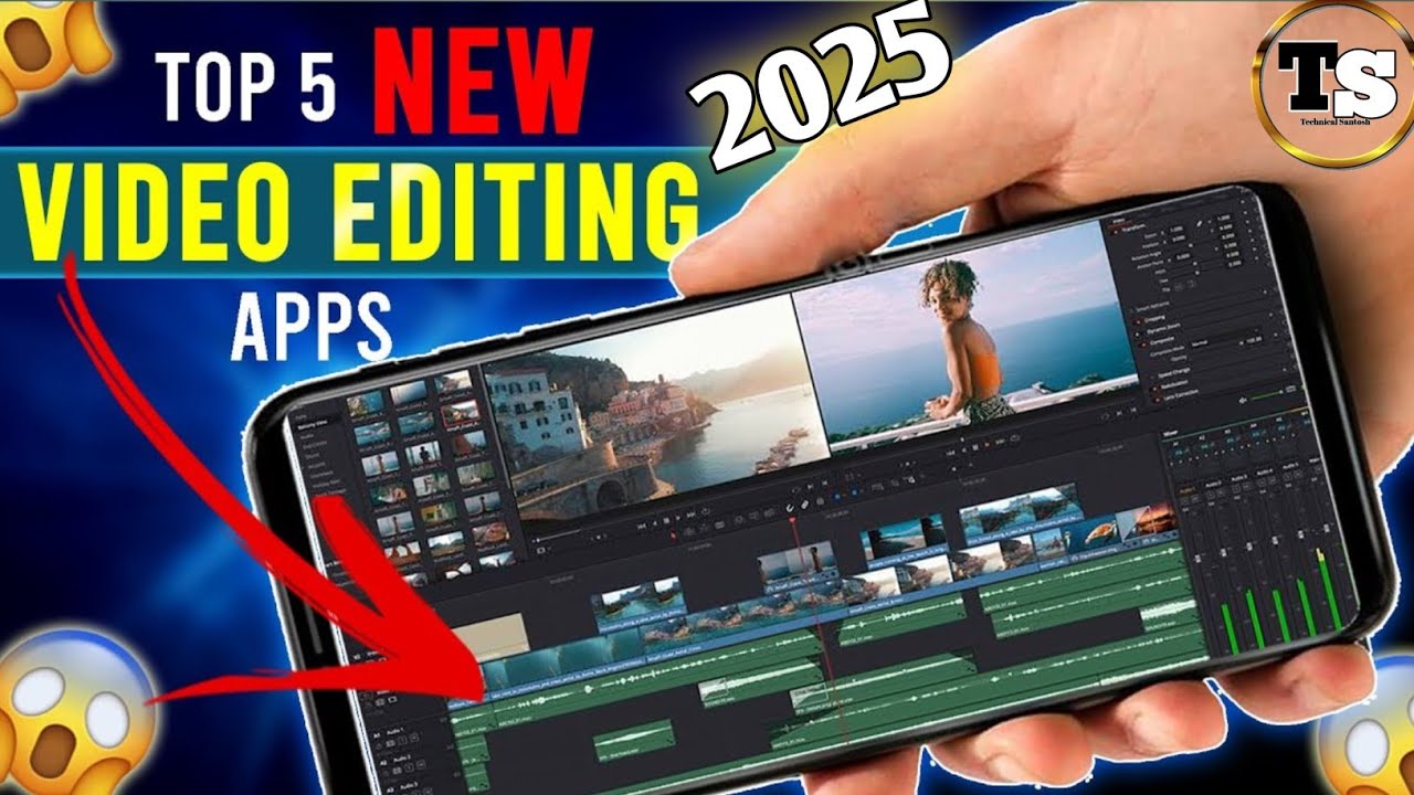 Top 5 New Best Video Editing Apps For 2025 On Android l Edit YouTub ...