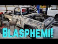 6.4 HEMI Engine Swap into Chevy C10!!! The HEMI Hauler ep 1