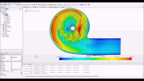 STAR CCM+-CFD TUTORIAL,rotating fan moving (reference frame)