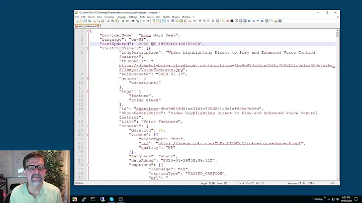 Preparing Your Roku JSON Video Feed
