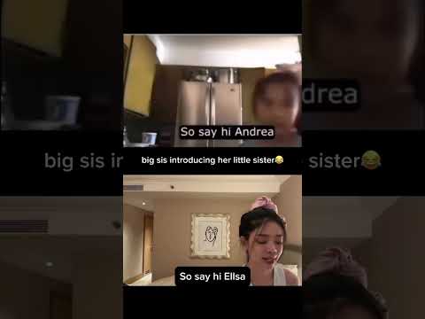 Big Sis Introducing Her Little Sister