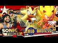Sonic Forces (PC 4K 60FPS) SUPER SONIC &amp; SUPER SHADOW TAG TEAM - Mod Madness