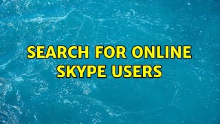 Search for online Skype users screenshot 4