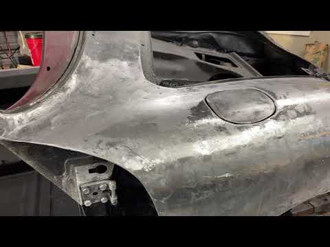 356 Porsche Restoration Lead Work