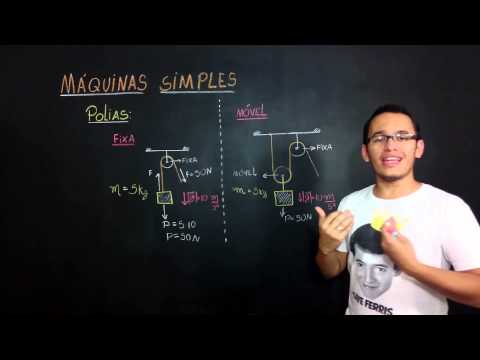 Vídeo: Qual é um exemplo de máquina simples de polia?