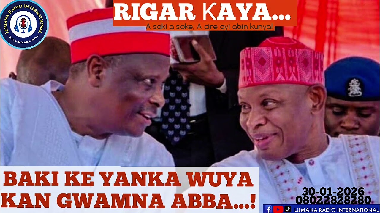 BAKI KE YANKA WUYA KAN GWAMNA ABBA...! - Yakubu Musa Fagge (Rigar ƙaya 30-01-2026) 