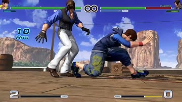 Chin Gentsai Climax Desperation KOF XIV Super Special Move