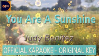 You Are A Sunshine - Official Karaoke (Judy Benitez)