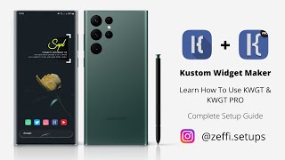 How to customize your home screen with #kwgt | Best tutorial for beginners | Must Watch ! screenshot 2