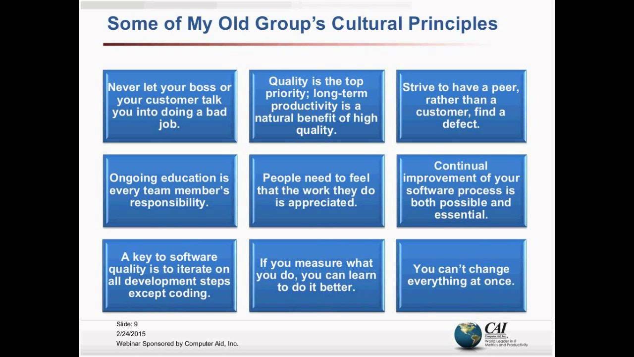 software requirements and organizational culture 10 lessons learnedsoftware requirements and organizational culture 10 lessons learned
