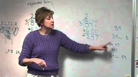 Traditional Algorithm Division