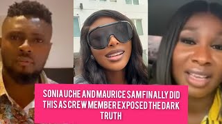 Sonia uche and Maurice Sam finally Sh0ck fans as they did this together with Maurice sam 