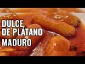 *🍌🍯 DULCE DE PLÁTANO MADURO | ¡Postre fácil, rápido y delicioso! 😋✨**