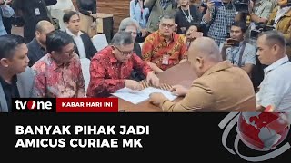 MK Telah Terima 21 Amicus Curiae soal Sengketa Pilpres | Kabar Hari Ini tvOne