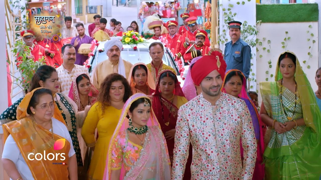 Suhaagan EP 313 Promo: Bindiya Ne Liya Bada Faisla, Krish Ke Saamne Thamegi Samay Ka Hath