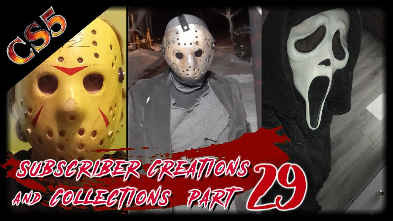 Subscriber Creations and Collections part 29 Custom Jason Masks and other Creations and Collections