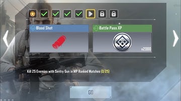 How to Kill 25 Enemies with Sentry Gun in MP Ranked Matches | COD Mobile | Call Of Duty Events Guide