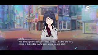 (HATSUNE MIKU COLORFUL STAGE!) Area Conversation: Ichika Hears a Miku Song