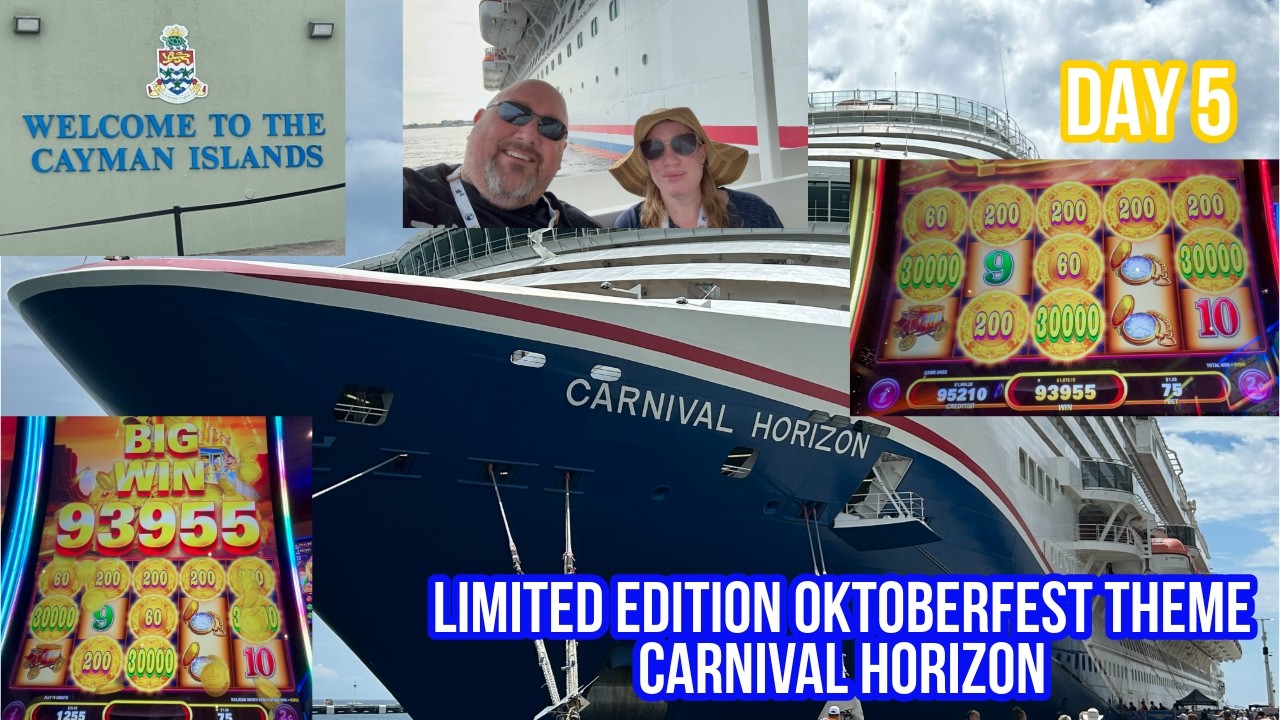 Carnival Limited Edition Oktoberfest Casino Cruise Experience Carnival Horizon Day 5 Grand Cayman