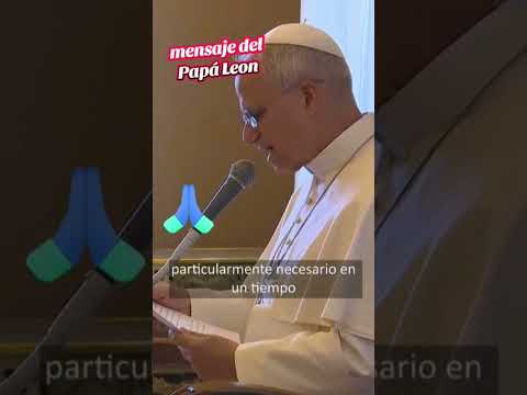 #LeónXIV: "La experiencia sinodal de la Iglesia puede ofrecer aquí una enseñanza: