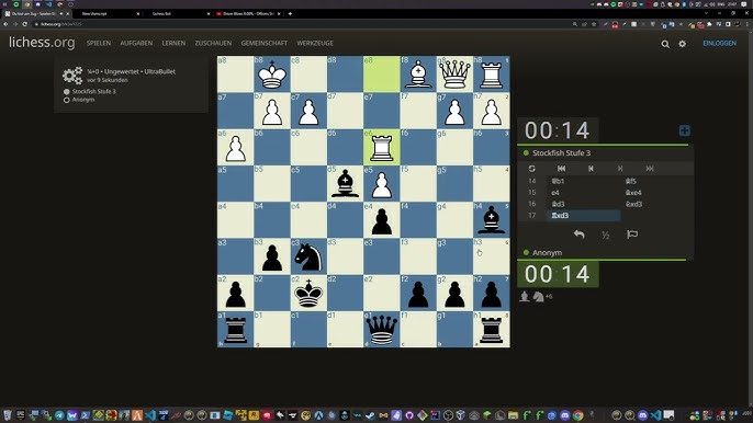 Mate in 7 moves using Turbo Lichess chrome extension 