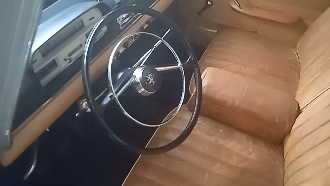 cold start démarrage a froid après 1 mois Peugeot 404 SL