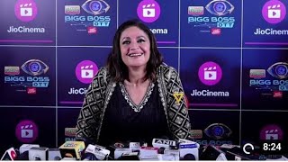 Pooja Bhatt after eviction from bigg Boss OTT2 grand finale 😍