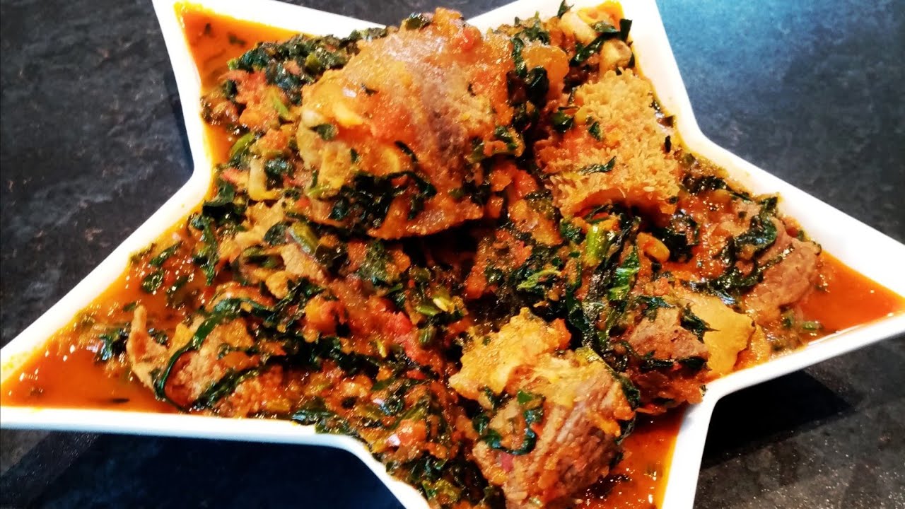 Vegetable soup, Nigerian vegetable soup YouTube