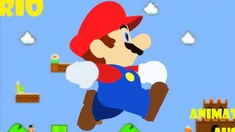 Flash Animation - Mario Shape Tween