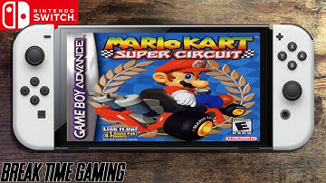 Mario Kart: Super Circuit - Nintendo Switch OLED Gameplay - Nintendo Switch Online