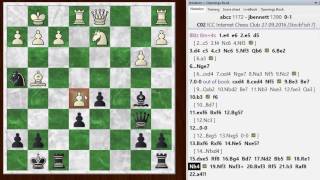 Blitz chess postmortem #722: French defense - Advance variation