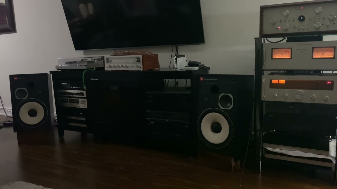 JBL 4312B Demo with Phase Linear 400 and 4000