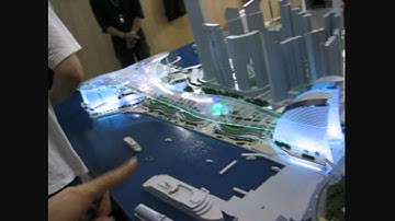 Radian Joint (RJ) Models - Architectural Model - HK WKCD Model Lighting Effect