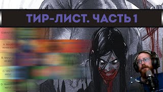 Unmatched. Тир-лист персонажей. Часть 1