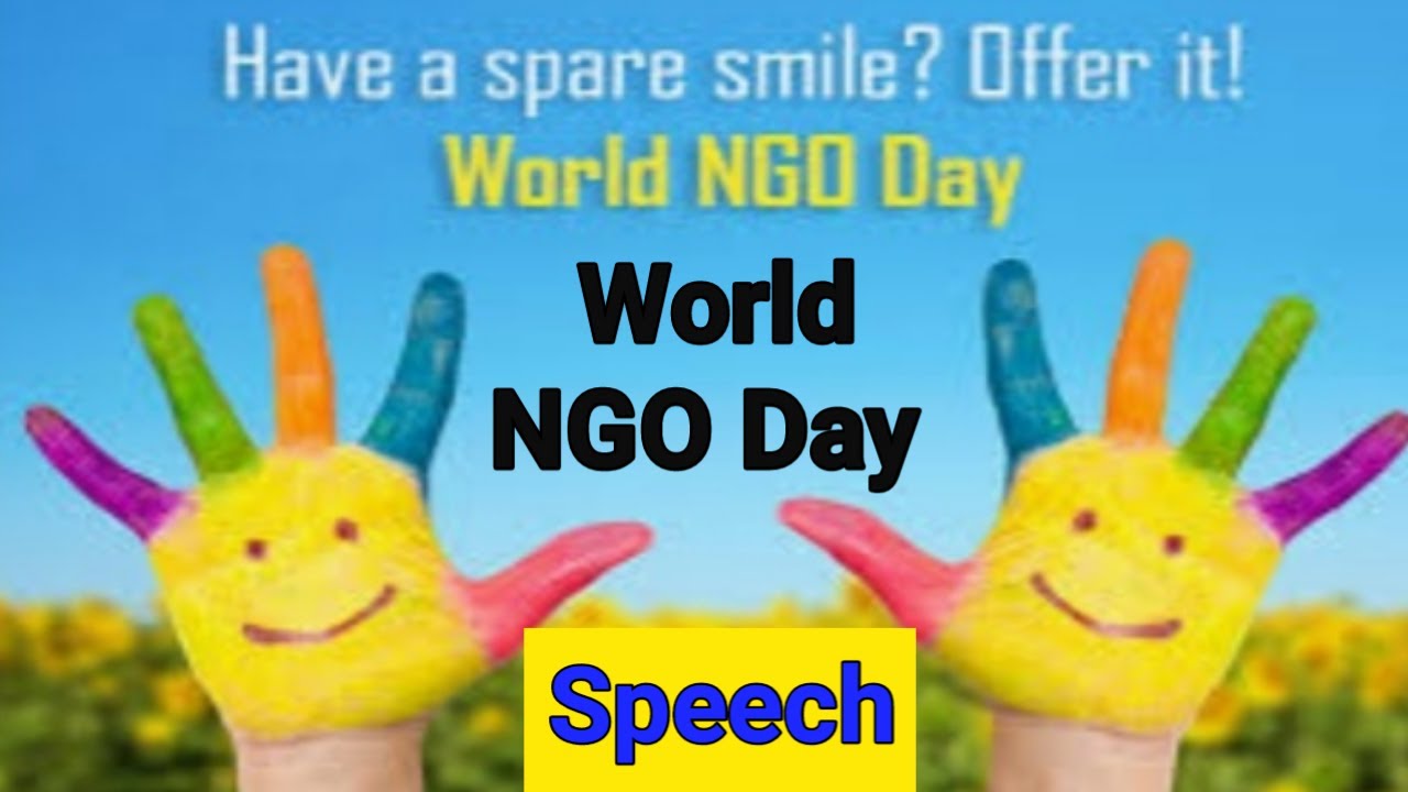 speech on world ngo day