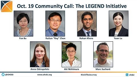 The LEGEND Initiative (Oct. 19 Community Call)