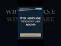 Why Airplane Windows Are Round | The Hidden Engineering Logic #facts #engineeringconcepts #engineer