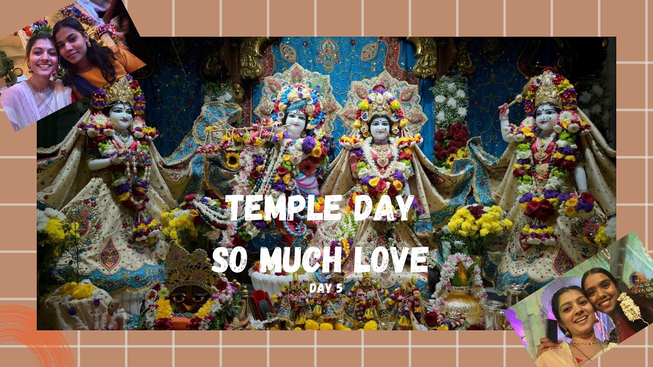 Day 5 | Temple Visit, Rasbihari Anniversary 🤍& So Many Blessings | Daily Vlog🌷