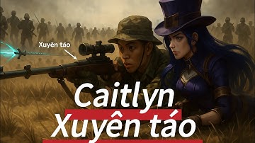 Hôm nay mình cầm Caitlyn leo rank, khởi đầu gian nan nhưng comeback cực gắt, kết thúc phút 7
