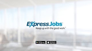 Use the ExpressJobs app to connect with your next job! screenshot 1