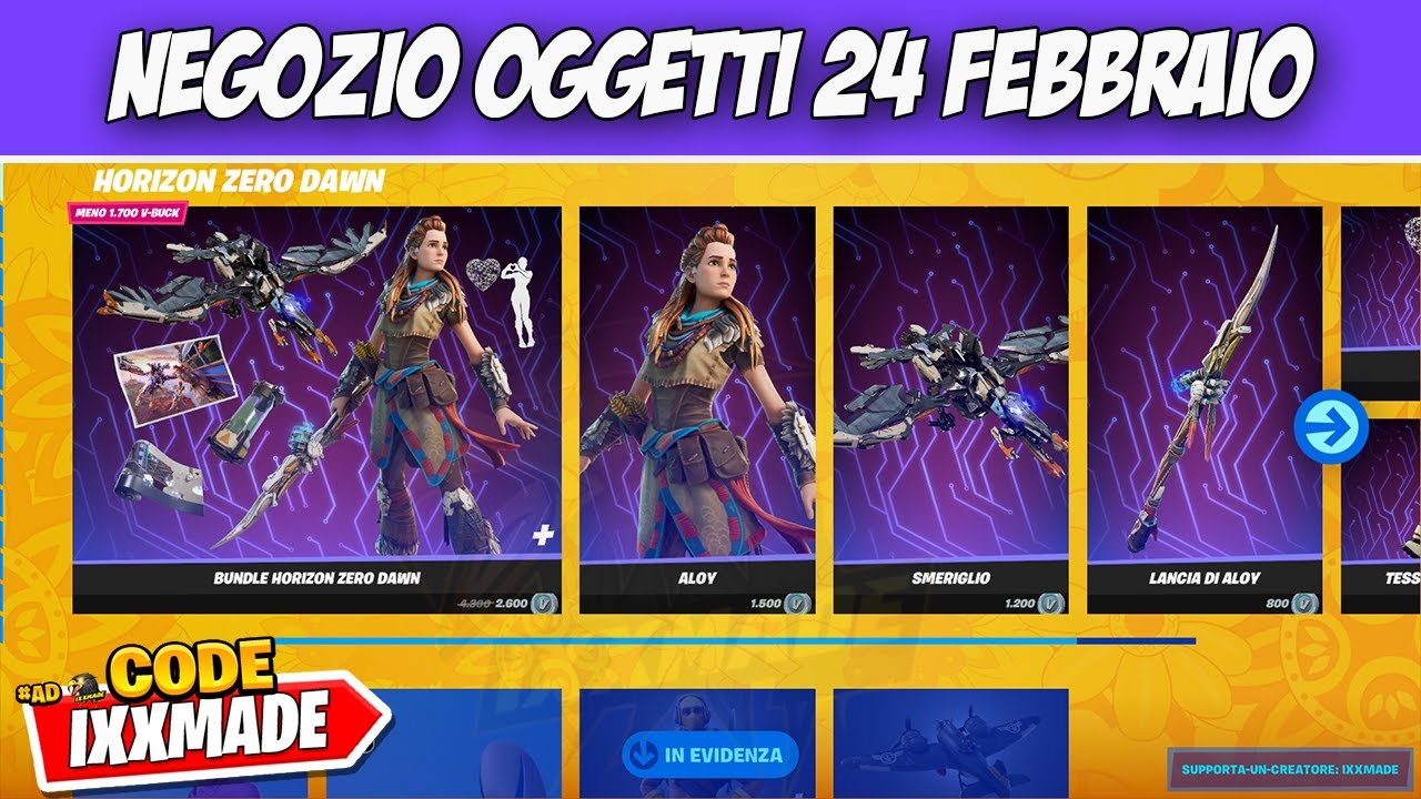 Fortnite Negozio Oggetti Oggi 24 Febbraio 2022 | Negozio Oggetti 24.2.22 Hardigatti