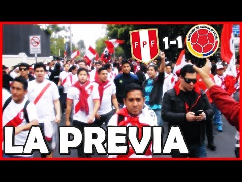 PREVIA, Perú 1-1 Colombia, en LIMA, ¡VAMOS AL REPECHAJE! | Peruvian Life - YouTube