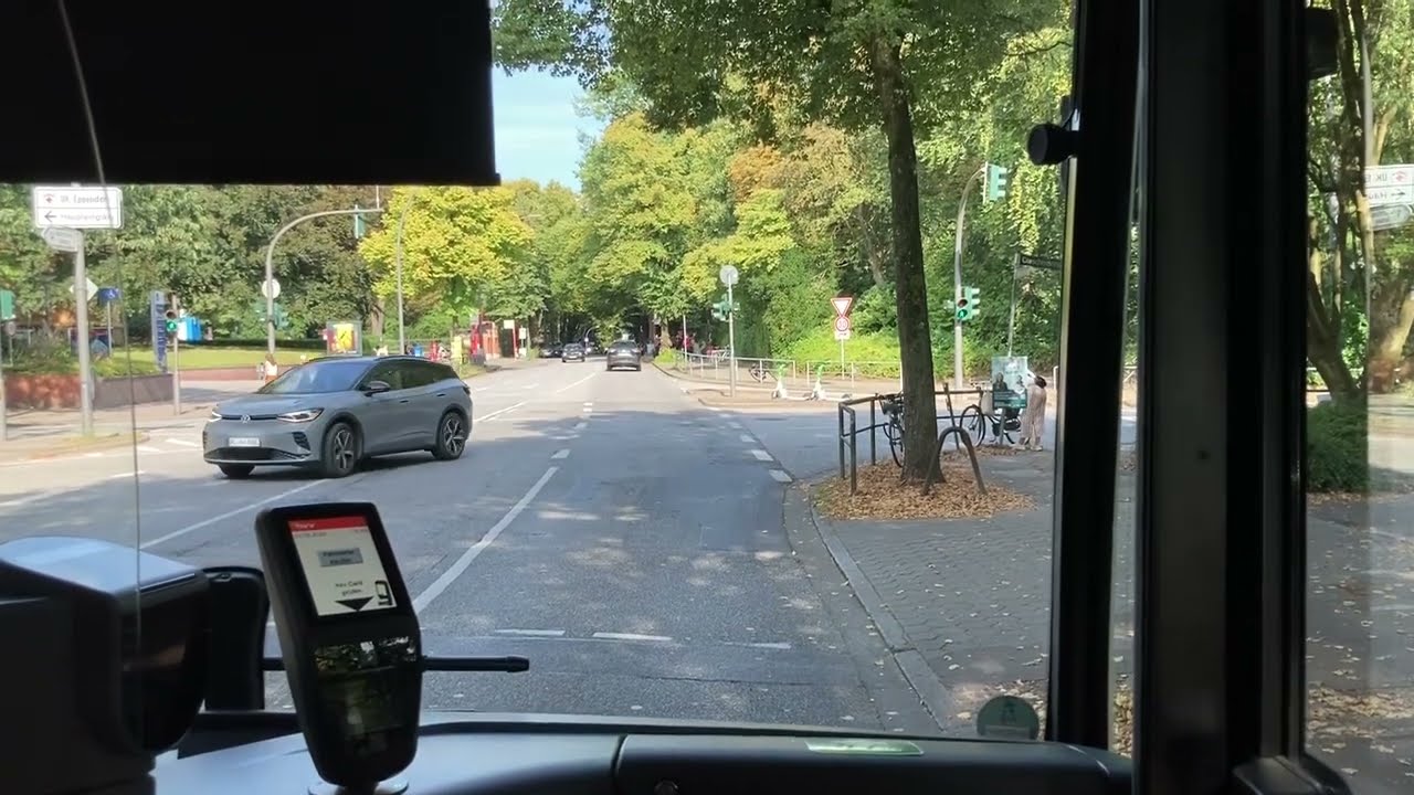 Hochbahn Hamburg | Linie 20 | Bahnhof Altona nach S Rübenkamp | Mercedes Benz eCitaro G