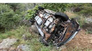 Using Google Earth To Find Old Crashed Cars